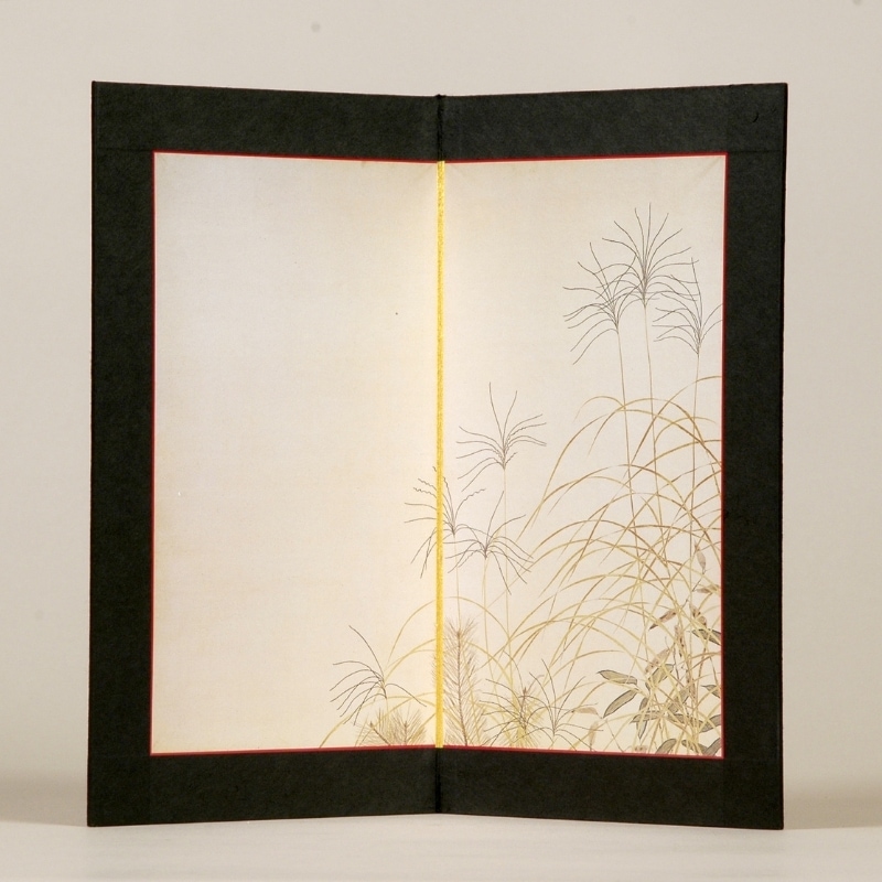 縮小屏風〈白狐〉下村観山京都便利堂オンラインショップ