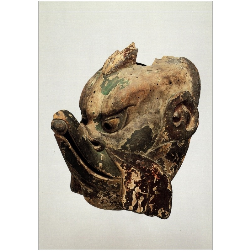 絵はがき〈国宝 伎楽面 迦楼羅〉T-383京都便利堂オンラインショップ