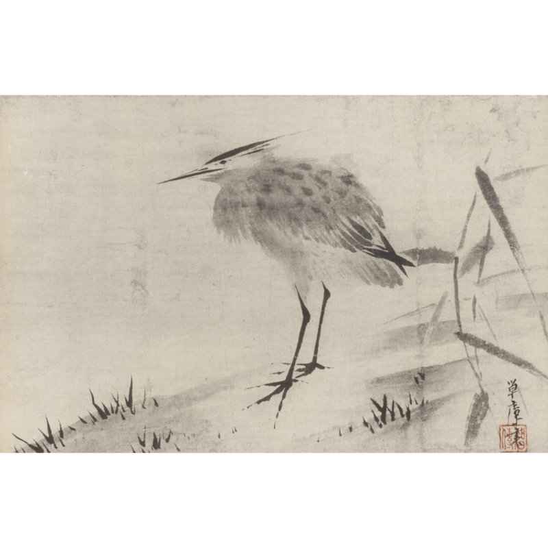 掛軸〈鷺鸞図〉単庵智伝京都便利堂オンラインショップ