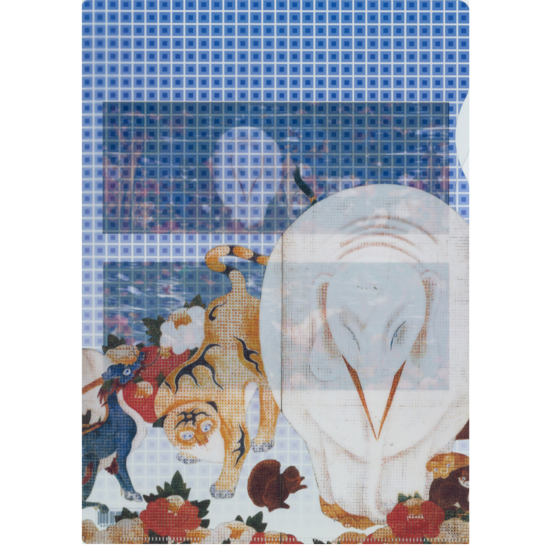 ★直接引き取り限定★屏風　日本画　風景画　詳細不明 北斎屏風 - HOKUSAI BYOUBU -