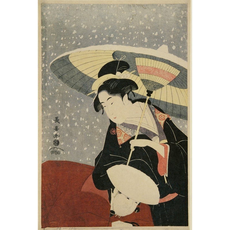 額絵〈重美 秋色女〉栄松斎長喜京都便利堂オンラインショップ