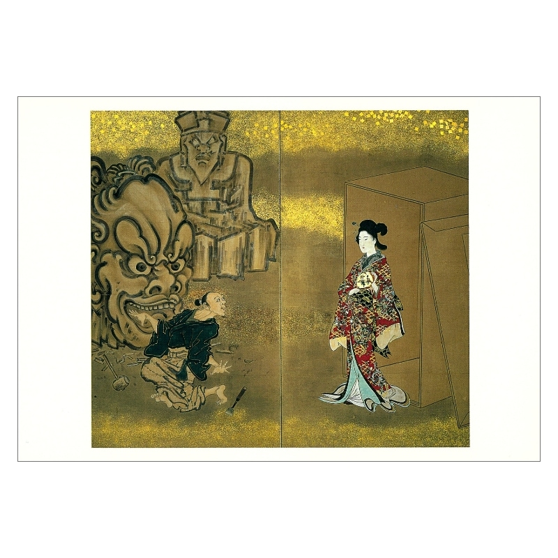 期間限定値引:小野小町:河鍋暁斎 絵はがきセット〈河鍋暁斎 名品撰〉 (8枚組)京都便利堂オンラインショップ