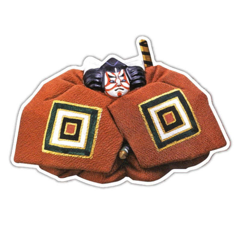 帯留抜型はがき〈てっさい堂 歌舞伎十八番帯留〉京都便利堂オンライン