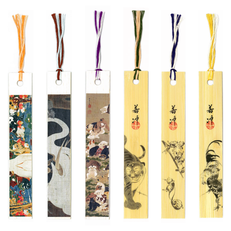 感謝祭クーポン対象】竹しおり 伊藤若冲 (全6種)京都便利堂オンライン