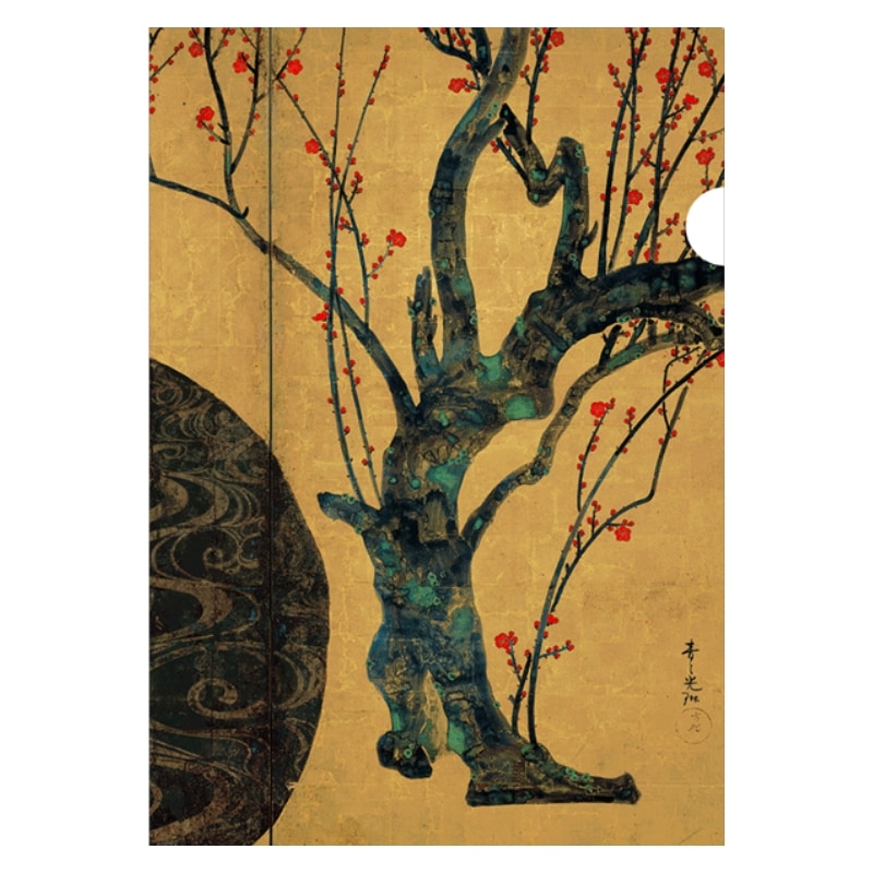 A5クリアファイル〈国宝 紅白梅図屏風〉尾形光琳京都便利堂オンライン
