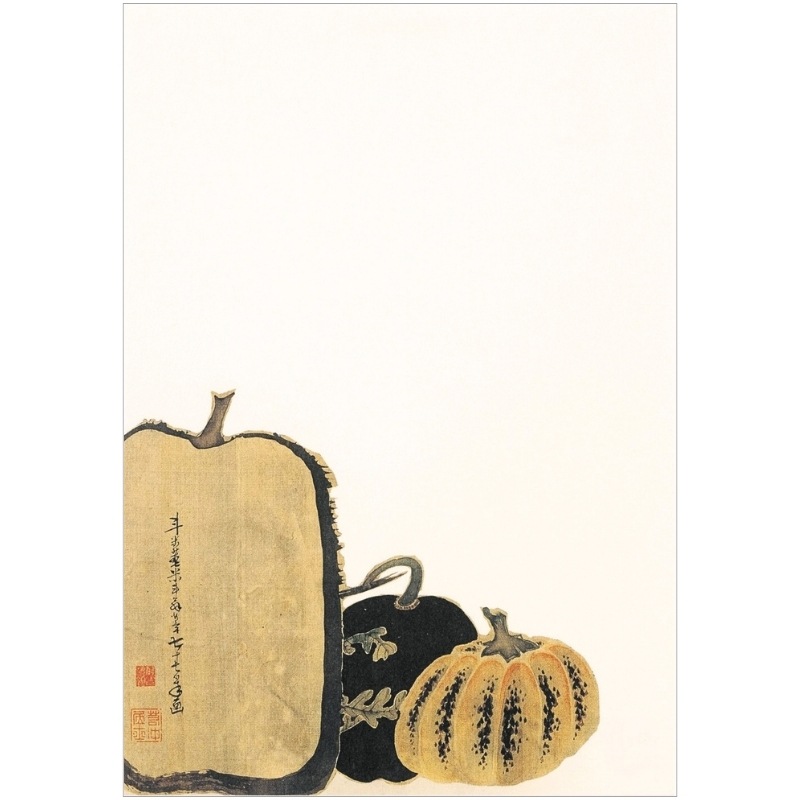 絵はがきセット〈重文 菜蟲譜(さいちゅうふ)〉伊藤若冲(8枚組)京都便利