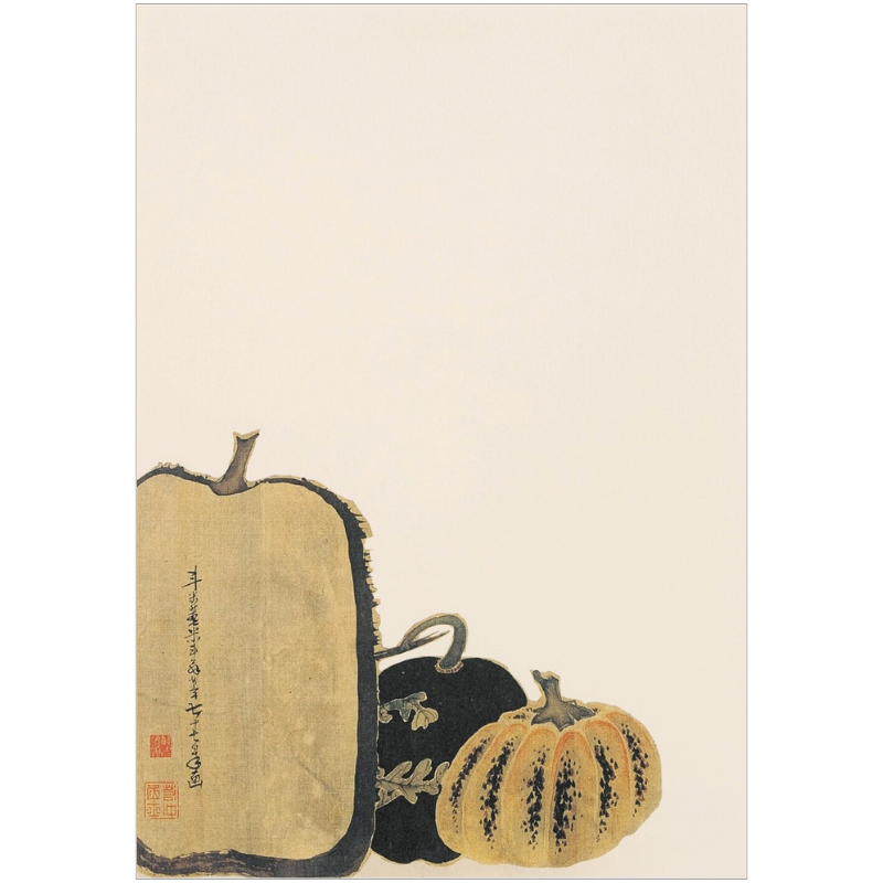 絵はがきセット〈重文 菜蟲譜(さいちゅうふ)〉伊藤若冲(8枚組