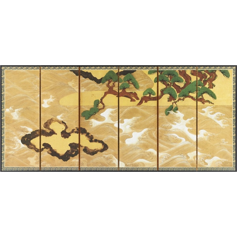 縮小屏風 〈松島図〉 俵屋宗達京都便利堂オンラインショップ