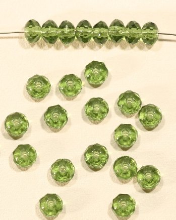 【アウトレット】チェコビーズ FP ドーナツ 3×5mm オリーブ ファイアポリッシュ変形 アクセサリー ハンドメイド 手芸 パーツ ビーズ ガラス ガラスビーズ|ファイアポリッシュ変形|チェコビーズ