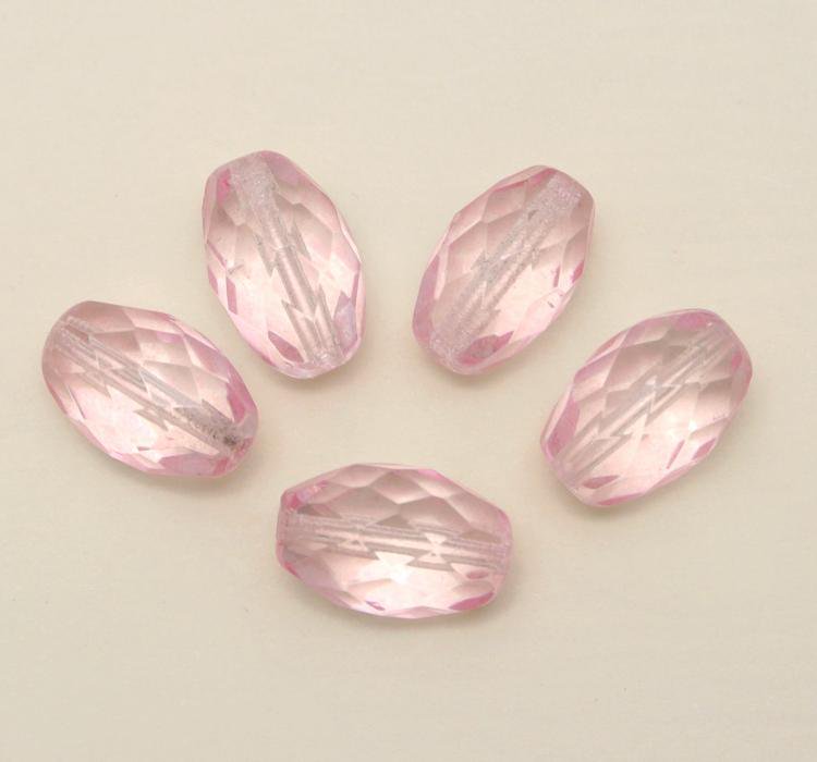 大人気 【アウトレット】チェコビーズ FPオリーブカット15/10ミリ  