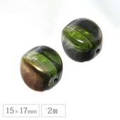 �������ӡ��� ���������塼�� ���꡼�֥Х����˥å� 15��17mm 2�� �ץ쥹�ȥӡ��� �ϥ�ɥᥤ�� ��� ���� �ԥ��� �ͥå��쥹 ������ ���饹 �ӡ��� �ѡ��� ���饹�ӡ��� ���������꡼