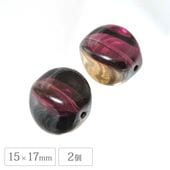 �������ӡ��� ���������塼�� ���᥸���ȥХ����˥å� 15��17mm 2�� �ץ쥹�ȥӡ��� �ϥ�ɥᥤ�� ��� ���� �ԥ��� �ͥå��쥹 ������ ���饹 �ӡ��� �ѡ��� ���饹�ӡ��� ���������꡼