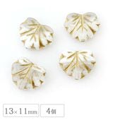 �������ӡ��� ���졼�ץ꡼�� ��13��11mm 4�� ���ꥹ���� �ۥ磻��&������� �դä� �꡼�� ���饹 �ӡ��� ��� �ϥ�ɥᥤ�� ���������꡼ �ѡ���