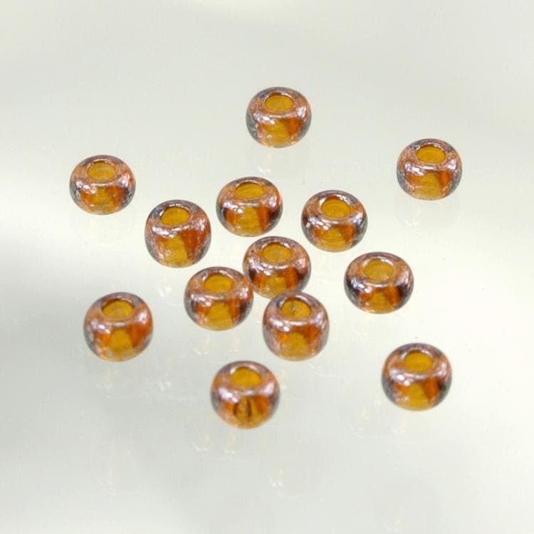 チェコビーズ ロカイル9/0 コニャックスフィンクス【シードビーズ/ロカイル/9/0（約2.5mm）/アクセサリーパーツ/ハンドメイドパーツ】|シードビーズ|チェコビーズ