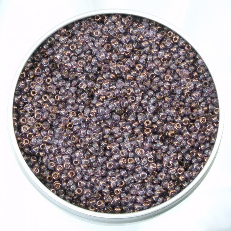 チェコビーズ ロカイル9/0 バイオレットブロンズ【シードビーズ/ロカイル/9/0（約2.5mm）】|シードビーズ|チェコビーズ