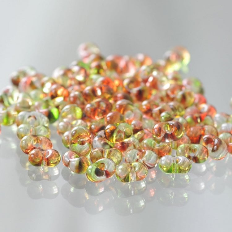 大人気 チェコビーズ ファルファーレ大 ミシシッピーグリーン【シード