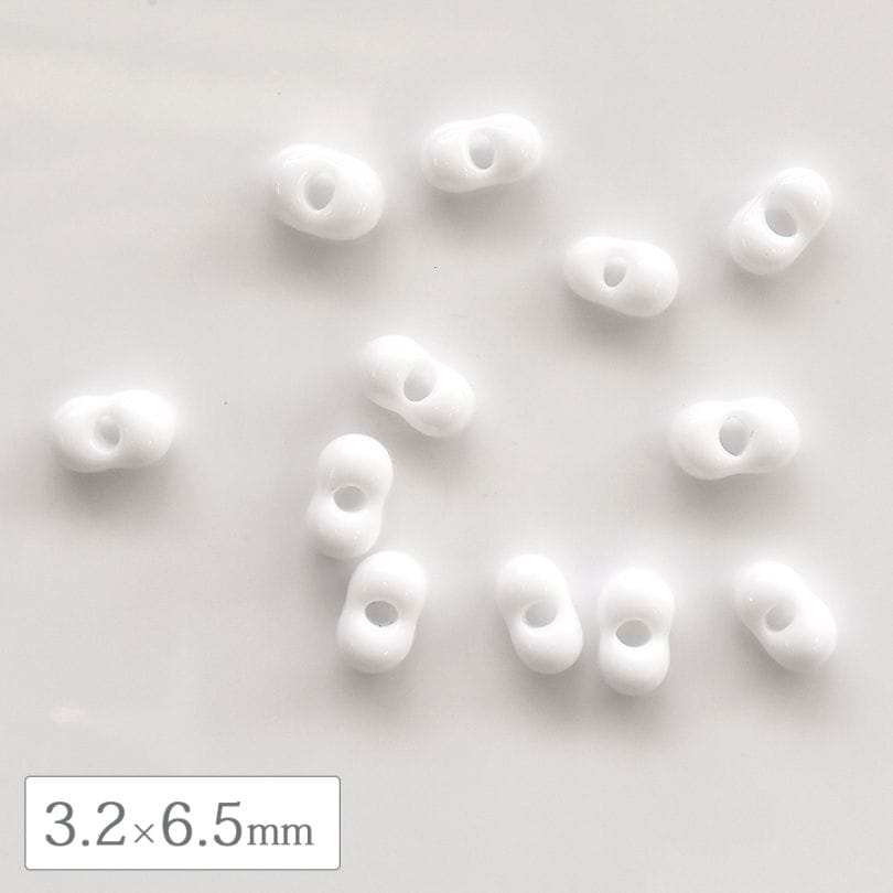 �������ӡ��� �ե���ե������� ���硼���ۥ磻�� 3.2��6.5mm �ӡ��� �ѡ��� �ե���ե����� ���饹�ӡ��� �����ɥӡ��� ���������꡼ �ϥ�ɥᥤ�� ��� ���� ���� �Ǻ� �ԥ���