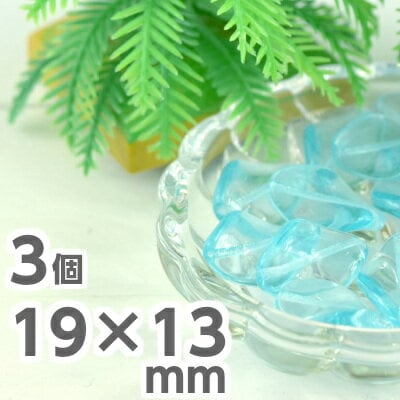 �������ӡ��� 19��13mm 3�� �� �֥롼 �� �ͥå��쥹 �ԥ��� ������ �ϥ�ɥᥤ�� �������ޥ�� �Ǻ� ���������饹 �ӡ��� �ѡ��� ���饹�ӡ��� ���������꡼