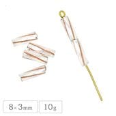 �������ӡ��� �ĥ����� 8��3mm 10g ��120γ ���ꥢ Ʃ�� �ԥ��� ������ �ϥ�ɥᥤ�� ���ꥹ����ե����ȥ֥��󥺥饤�� �Ǻ� ���饹 �ӡ��� �ѡ��� ��� ���������꡼