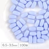 �ڤޤȤ��㤤����ۥ������ӡ��� �ѷ��ʥĥ� 100�� 6.5��3.5mm �����Х� ���ѥå��饤�ȥ֥롼  ��� �ϥ�ɥᥤ�� ���饹 �ӡ��� �ԥ��� ������ �ͥå��쥹 ���������꡼