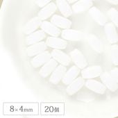 �������ӡ��� �ʥĥ� �����Х� ���硼���ۥ磻�� 20�� 8��4mm ��� �ϥ�ɥᥤ�� ���饹 �ӡ��� �ԥ��� ������ �ͥå��쥹 ���������꡼