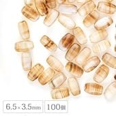 �ڤޤȤ��㤤����ۥ������ӡ��� �ѷ��ʥĥ� 100�� 6.5��3.5mm �ޡ��֥�֥饦�� ��� �ϥ�ɥᥤ�� ���饹 �ӡ��� �ԥ��� ������ �ͥå��쥹 ���������꡼