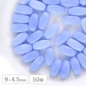 �ڤޤȤ��㤤����ۥ������ӡ��� �ѷ� �ʥĥ� 50�� 9��4.5mm �����Х� ���ѥå��֥롼 ��� �ϥ�ɥᥤ�� ���饹 �ӡ��� �ԥ��� ������ �ͥå��쥹 ���������꡼
