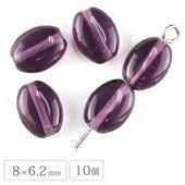 �������ӡ��� �ե�åȥ����Х� �ʥĥ� 8��6.2mm 10�� ���᥸���� �ϥ�ɥᥤ�� ��� ���� �ԥ��� �ͥå��쥹 ������ ���饹 �ӡ��� �ѡ��� ���饹�ӡ��� ���������꡼