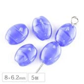 �������ӡ��� �ե�åȥ����Х� �ʥĥ� 8��6.2mm 5�� �ޡ��֥�֥롼 �ϥ�ɥᥤ�� ��� ���� �ԥ��� �ͥå��쥹 ������ ���饹 �ӡ��� �ѡ��� ���饹�ӡ��� ���������꡼