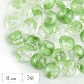�������ӡ��� 3�̥ơ��֥륫�å� ��8mm 3�� �����ꥰ�꡼�� ��� �ϥ�ɥᥤ�� ���饹 �ӡ��� �ԥ��� ������ �ͥå��쥹 ���������꡼