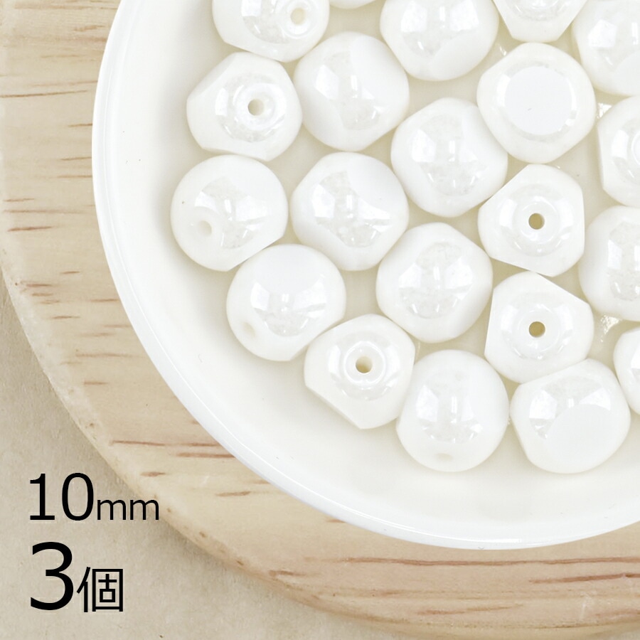 ��3�ġۥ������ӡ��� 3�̥ơ��֥륫�å� ���硼���ۥ磻�ȥ饹���� ��� �ۥ磻�� ��10mm �ϥ�ɥᥤ�� ��� ���� �ԥ��� �ͥå��쥹 ���������饹