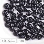 �������ӡ��� �ܥ��󥫥å� ���� �����å� ��4.3��5.5mm 10�� �֥�å� �ϥ�ɥᥤ�� ��� ���� �ԥ��� �ͥå��쥹 ���������饹 �ӡ��� �ѡ��� ���饹�ӡ��� ���������꡼