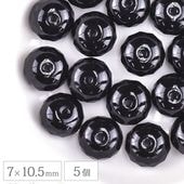 �������ӡ��� �ܥ��󥫥å� ��7��10.5mm 5�� ���� �����å� �֥�å� �ϥ�ɥᥤ�� ��� ���� �ԥ��� �ͥå��쥹 ���������饹 �ӡ��� �ѡ��� ���饹�ӡ��� ���������꡼
