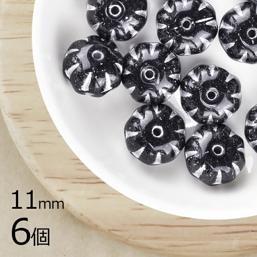 �ڴ��ָ��ꥻ����ۡڥ����ȥ�åȡۡ�6�ġۥ������ӡ��� �ѥ�ץ��� ���ܥ��� �֥�å��ߥۥ磻�� ���� �֥�å� ��11mm �ϥ�ɥᥤ�� ��� ���� �ԥ��� �ͥå��쥹 ���������饹