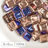 �ڤޤȤ��㤤����ۥ������ӡ��� �������� ��6��6mm 100�� �ͳ� ���åѡ�AB�ߥ��ꥹ���� �֥饦�� �ϥ�ɥᥤ�� ��� ���� ���������饹 �ӡ��� �ѡ��� ���饹�ӡ��� ���������꡼