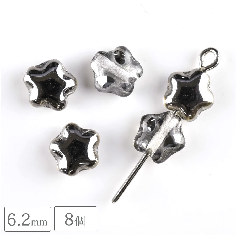�������ӡ��� ������ ��6.2mm 8�� �� 5�� ����᥿ ��� ����С� �ϥ�ɥᥤ�� ��� ���� �ԥ��� �ͥå��쥹 ���������饹 �ӡ��� �ѡ��� ���饹�ӡ��� ���������꡼