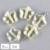 �������ӡ��� ������ �� 5�� ���ꥹ����AB ��8mm 6�� Ʃ�� ���ꥢ �ϥ�ɥᥤ�� ��� ���� �ԥ��� �ͥå��쥹 ���������饹 �ӡ��� �ѡ��� ���饹�ӡ��� ���������꡼