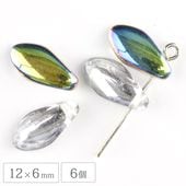 �������ӡ��� ������ ����С�AB ��12��6mm 6�� �ϥ�ɥᥤ�� ��� ���� �ԥ��� �ͥå��쥹 ���������饹 �ӡ��� �ѡ��� ���饹�ӡ��� ���������꡼
