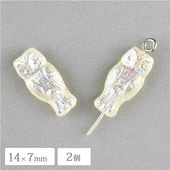 �������ӡ��� ������ �ե����� ��14��7mm 2�� ���ꥹ����饹���� �ϥ�ɥᥤ�� ��� ���� �ԥ��� �ͥå��쥹 �ӡ��� �ѡ��� ���饹 ���������꡼