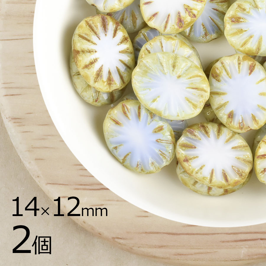 ��2�ġۥ������ӡ��� �ơ��֥륫�å� �����Х� �ۥ磻�� ��� 14mm��12mm �ϥ�ɥᥤ�� ��� ���� �ԥ��� �ͥå��쥹 ���������饹