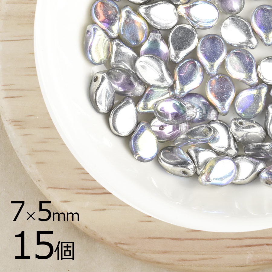 �ڥ����ȥ�åȡۡ�15�ġۥ������ӡ��� �ԥå� �ץ쥹�� ����С�AB ��� 7mm��5mm �ϥ�ɥᥤ�� ��� ���� �ԥ��� �ͥå��쥹 ���������饹