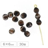 �ڴ��ָ���SALE�ۥ������ӡ��� �������� �����Х� 6��6mm 30�� �Х������� �֥饦��֥饦��ޡ��֥�2�ӡ��� ���饹�ӡ��� �ѡ���