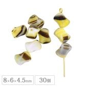 �������ӡ��� �ѷ� 30�� 8��6��4.5mm �㿧 �֥饦�� �������� ����  �ͥå��쥹 �ԥ��� ������ �ϥ�ɥᥤ�� ���åȥ��饹 ���������ߥ֥饦�� �ӡ��� �ѡ��� ��� ���饹�ӡ��� ���������꡼