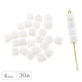�������ӡ��� �������� �ۥ磻�� 30�� 4mm �� ���������饹 �ϥ�ɥᥤ�� �ͳ� �Ǻ� ���� �ӡ��� �ѡ��� ���饹�ӡ��� ���������꡼