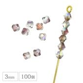 �������ӡ��� �����Х� 3mm 100�� ���᥸����W������2 �������� �Х������� �ޥ��󥫥å� �������� �Х������� ���饹 �ӡ��� ��� �ϥ�ɥᥤ�� ���������꡼ �ѡ��� ����