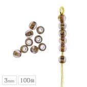 �ڥ����ȥ�åȡۥ������ӡ��� 100�� �饦��ɷ� ������ 3mm ����� �饦��� �� �ͥå��쥹 �ԥ��� ������ �ϥ�ɥᥤ�� ���⡼���ȥѡ����饹���� �Ǻ� ���� �ӡ��� �ѡ��� ���饹�ӡ��� ���������꡼