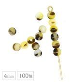 �ڥ����ȥ�åȡۥ������ӡ��� 100�� �饦��ɷ� ������ 4mm ���� �������� �饦��� �� �ͥå��쥹 �ԥ��� ������ �ϥ�ɥᥤ�� ���������ޡ��֥� �Ǻ� ���� �ӡ��� �ѡ��� ���饹�ӡ��� ���������꡼
