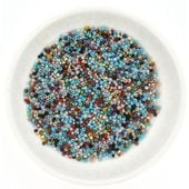 チェコビーズ シャルロットビーズ ミックス 10g 15/0 13/0 11/0 ガラス ビーズ カラフル アソート アクセサリー パーツ 手芸 ハンドメイド 手作り 材料 素材|シードビーズ|チェコ