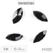 �ڥ����ȥ�åȡۥ�����ե����� ���ꥹ���� #4200 �ޡ����� ����ե����� �����å� ��6��3mm 4�� ������ơ��� SWAROVSKI �ϥ�ɥᥤ�� ��� ���� �ӡ��� �ѡ��� ���饹�ӡ��� ���������꡼