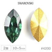 ������ե����� ���ꥹ���� #4200 ������ɥե����� �ޡ����� ������� ��10��5mm 2�� ������ơ��� SWAROVSKI �ϥ�ɥᥤ�� ��� ���� �ӡ��� �ѡ��� ���饹 ���������꡼